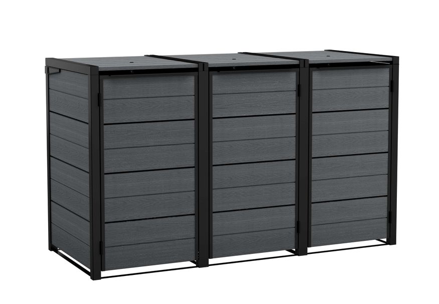 Keter Hide Away 3x240L Foto van Keter Hide Away 3x240L