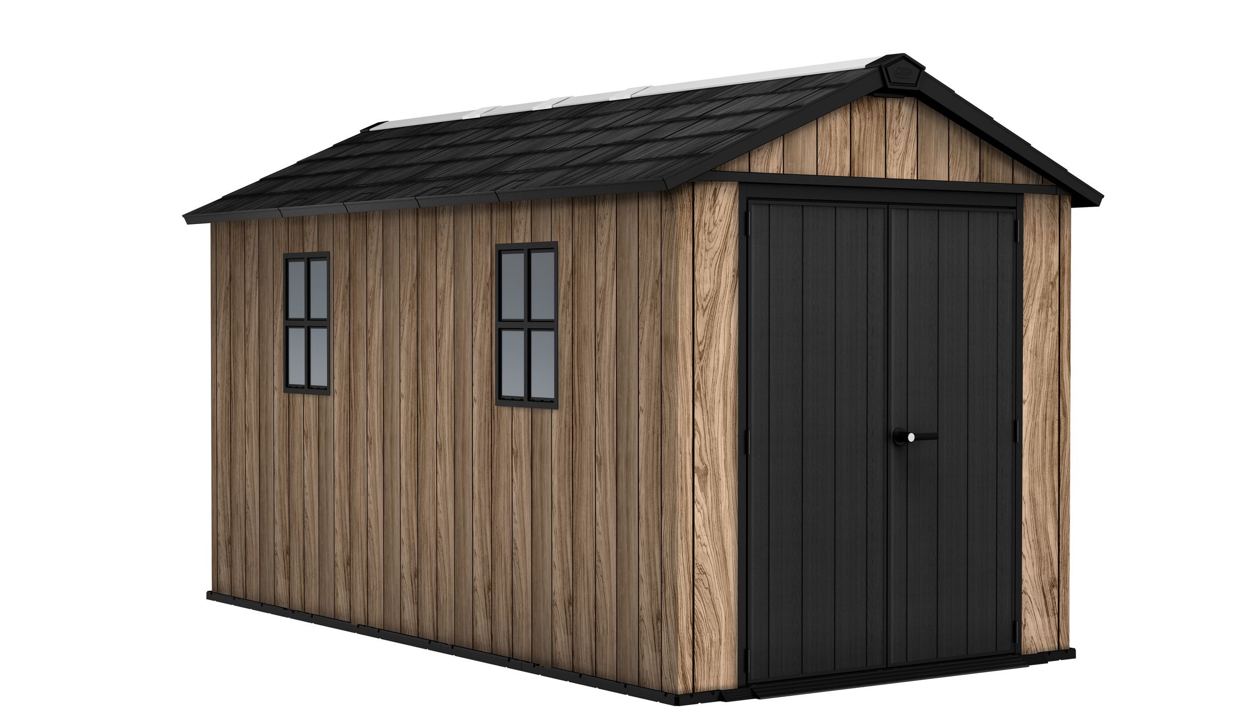 Foto van Keter Signature Apex 7513 Kunststof Tuinhuis