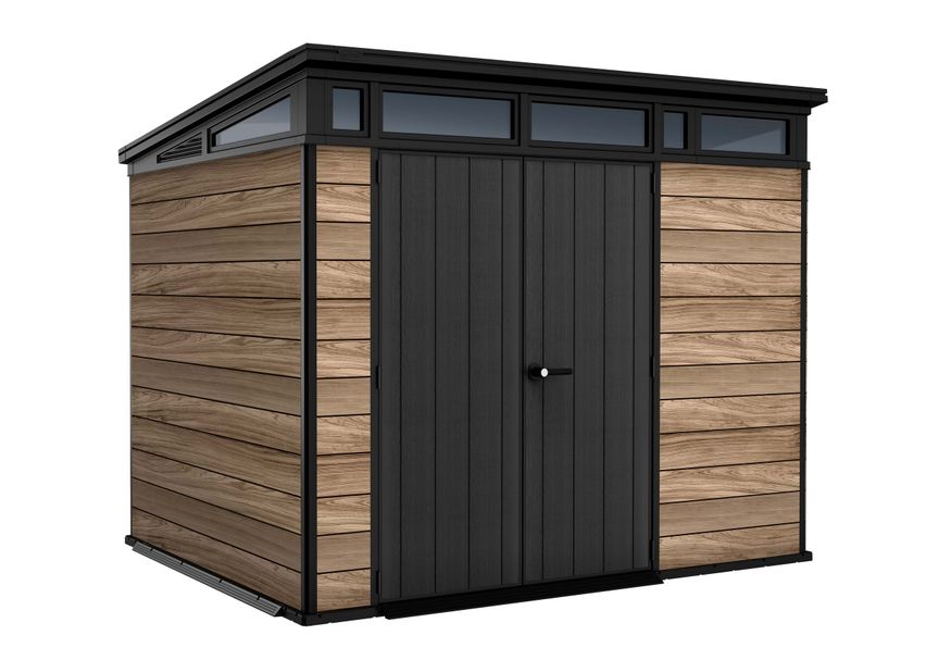 Keter Signature Pent 97 Oak Foto van Keter Signature Pent 97 Oak