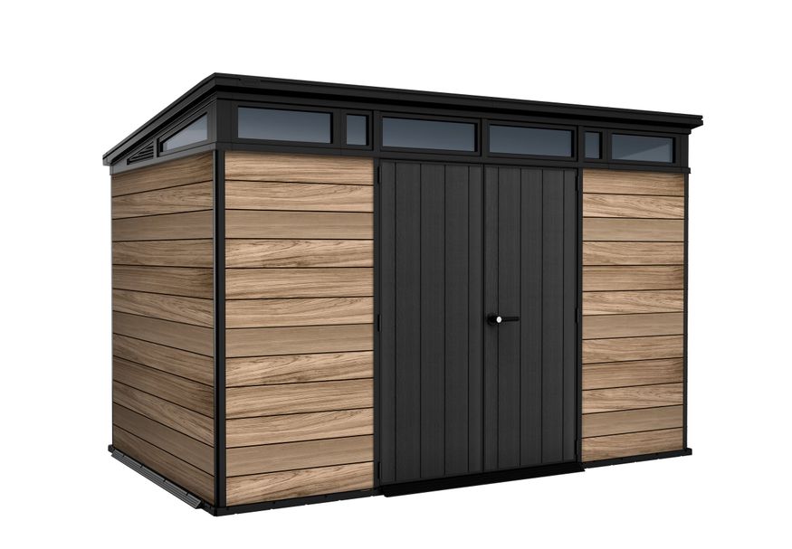 Keter Signature Pent 117 Oak Foto van Keter Signature Pent 117 Oak