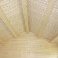 Foto der Azalp Blockhütte Kinross