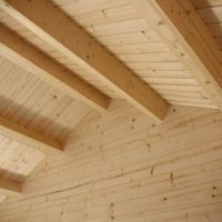 Foto der Azalp Blockhütte Kinross