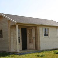 Foto der Azalp Blockhütte Kinross