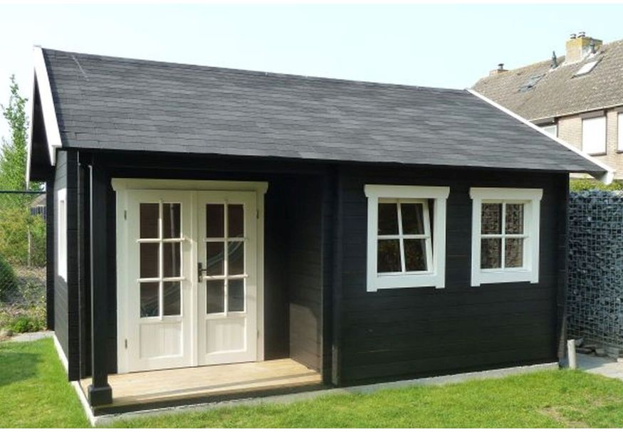 Azalp Blokhut Kinross 400x450 cm Foto van Azalp Blokhut Kinross 400x450 cm