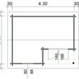 Foto von Azalp Blockhaus Kinross 450x350 cm