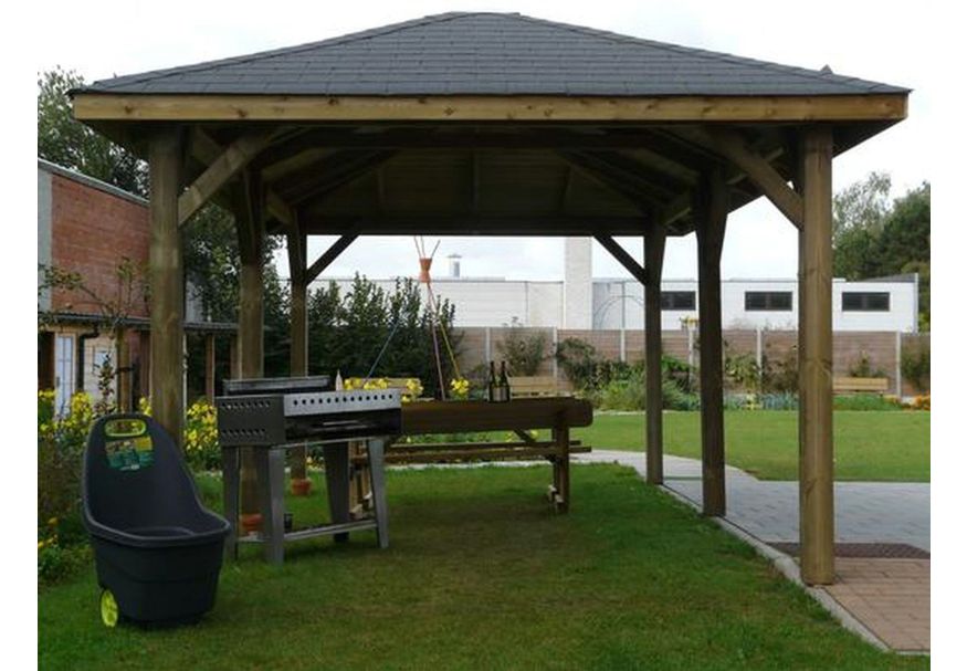 Solid Prieel Kiosk S7714 Foto van Solid Prieel Kiosk S7714