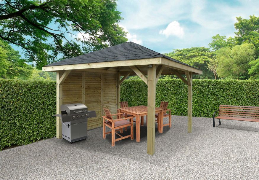 Solid Prieel Kiosk S7773 Foto van Solid Prieel Kiosk S7773