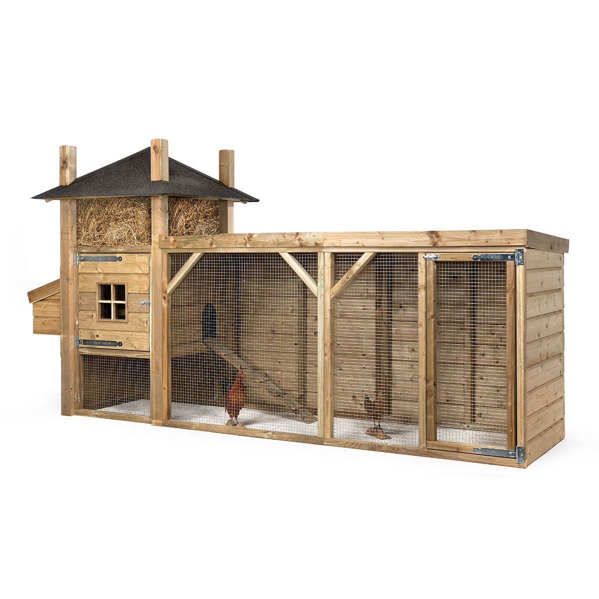 Foto van Glorenza kippenhok hooiberg Silke