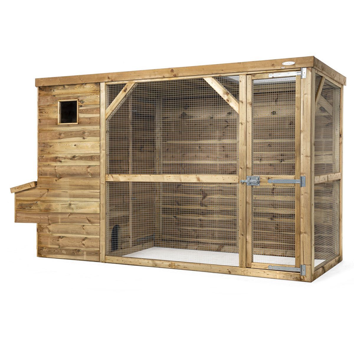 Foto van Vodux kippenhok Toon links