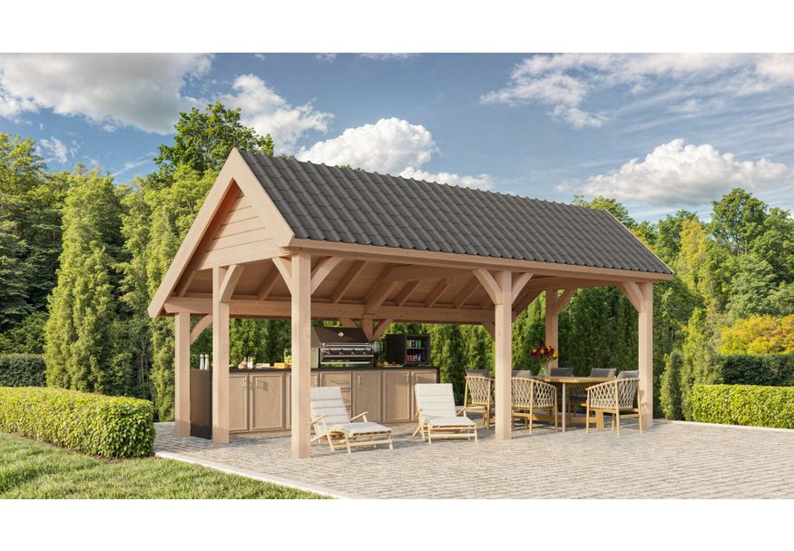 Foto van Kirk and Michaels kapschuur Valens 600x400 cm