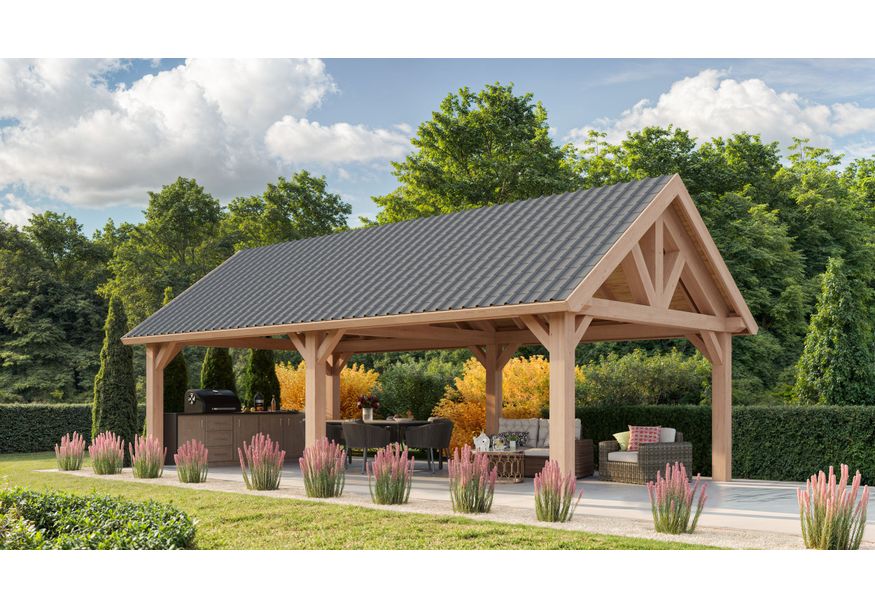 Kirk and Michaels Douglas overkapping Zeno 800x400 cm Foto van Kirk and Michaels Douglas overkapping Zeno 800x400 cm