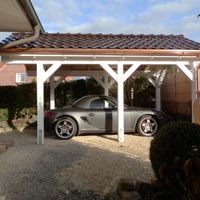 Foto van Azalp Houten Carport Klaus