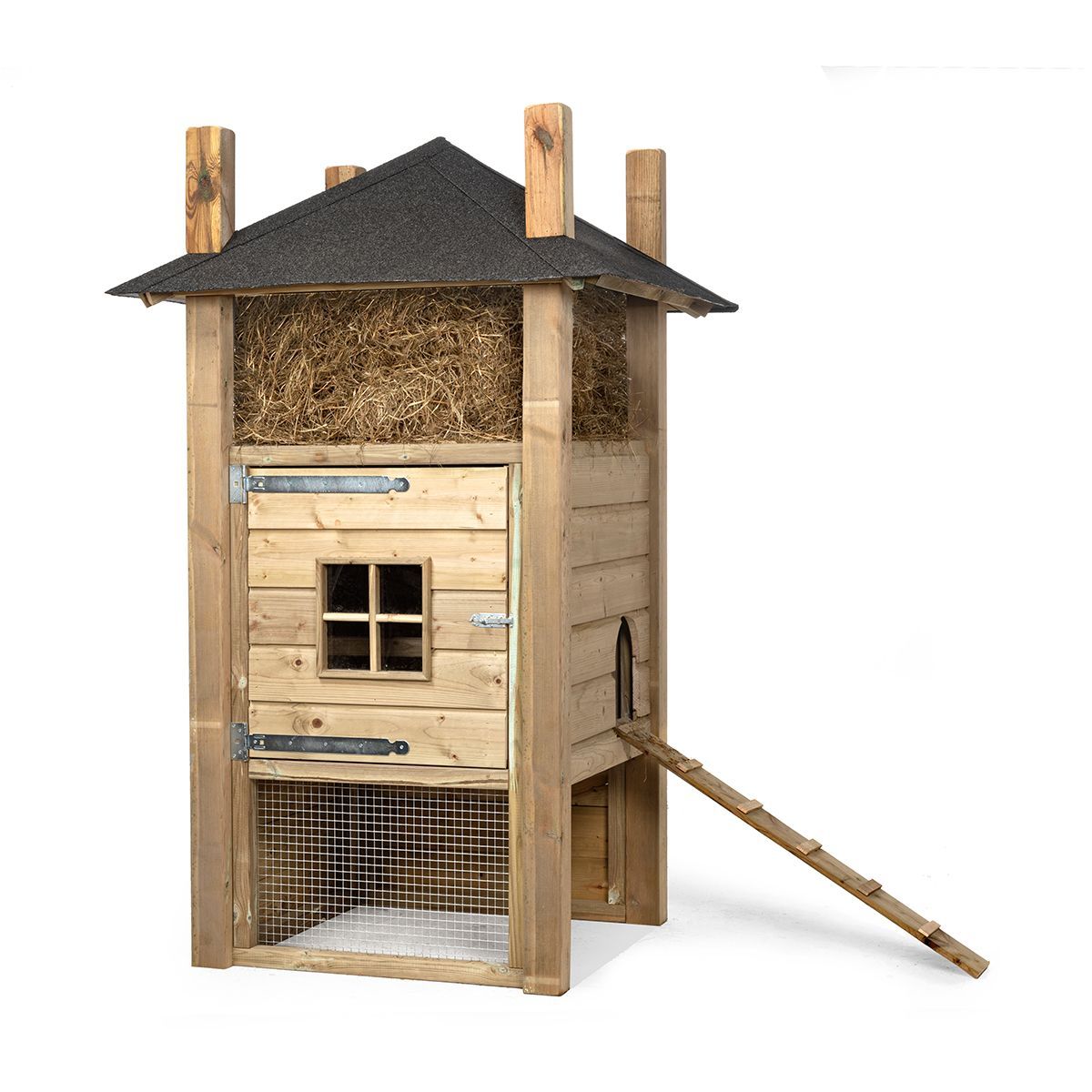 Foto van Glorenza konijnenhok hooiberg Klaas