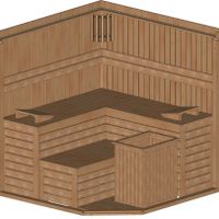 Foto der Azalp Elementsauna Kulma