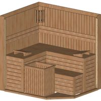 Foto der Azalp Elementsauna Kulma
