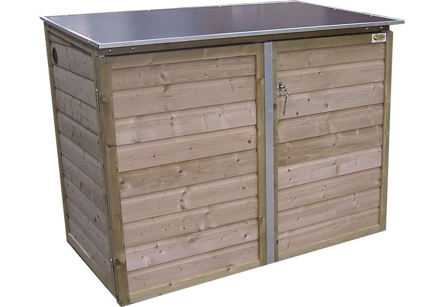 Lutrabox lage tuinkast 141x82x122cm LCL240-R Foto van Lutrabox lage tuinkast 141x82x122cm LCL240-R