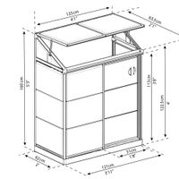 Foto van Palram – Canopia Lean to Grow Muurkas