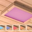Foto van Azalp LED-verlichting voor sauna – 32x24 cm