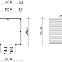 Foto der SmartShed Gartenhaus Ligne