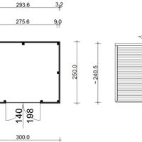 Foto der SmartShed Gartenhaus Ligne