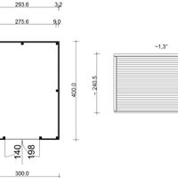 Foto der SmartShed Gartenhaus Ligne