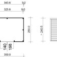 Foto van SmartShed tuinhuis Ligne 350x250 cm