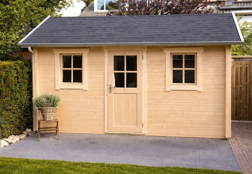 Foto von Azalp Blockhaus Lis 400x350 cm