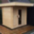 Foto von Azalp Außen Sauna Littea 250x210 cm