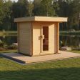 Foto von Azalp Außen Sauna Littea 250x250 cm