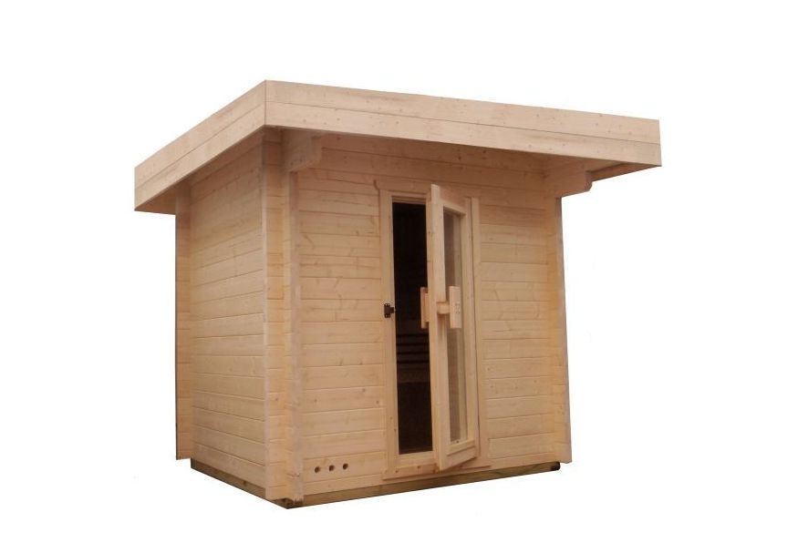 Foto von Azalp Außen Sauna Littea 160x120 cm