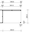 Foto von SmartShed Gartenhaus mit Terrasse Ligne Ultra 700x250 cm
