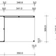 Foto van SmartShed tuinhuis met overkapping Ligne Ultra 700x300 cm