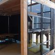 Foto van WoodAcademy Douglas overkapping L-model Moonstone Excellent Nero 580x300+300x300 - Showroom Model