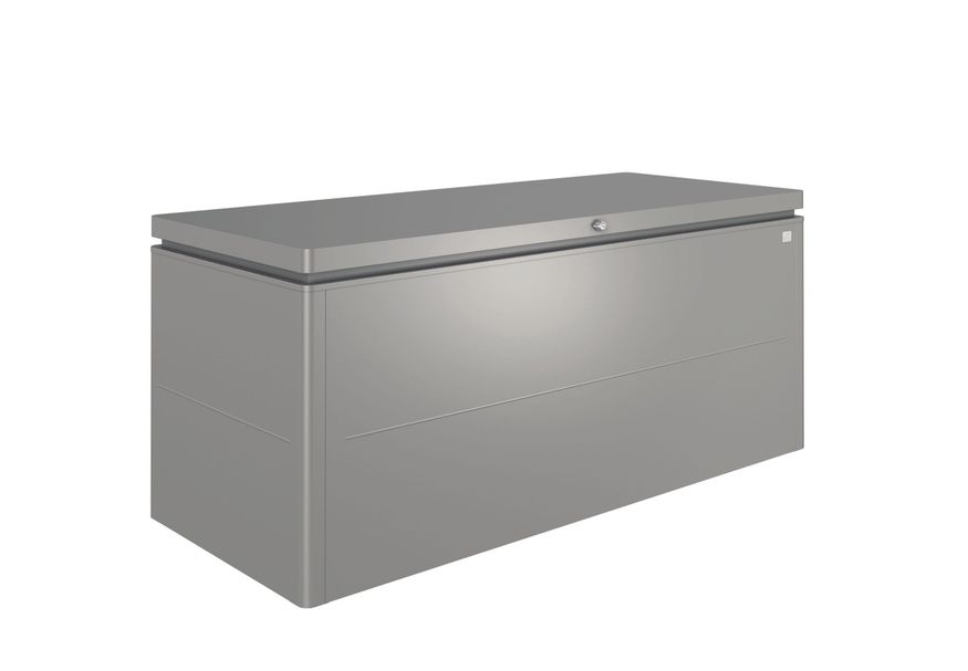 Biohort Loungebox 200 Kwartsgrijs Metallic Foto van Biohort Loungebox 200 Kwartsgrijs Metallic