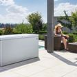 Foto van Biohort Loungebox 160 Zilver Metallic