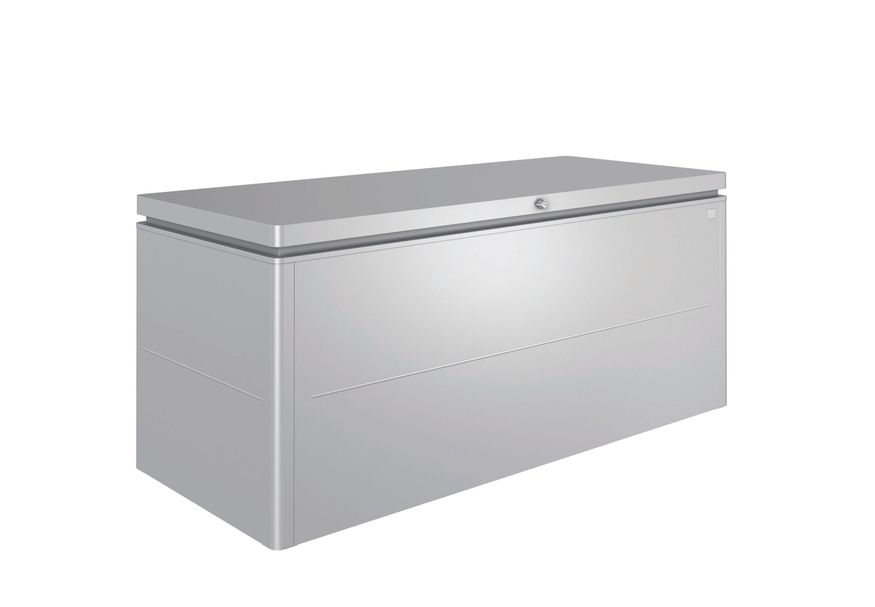 Biohort Loungebox 160 Zilver Metallic Foto van Biohort Loungebox 160 Zilver Metallic