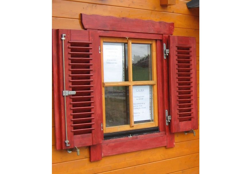 Foto van Azalp Luikenset raam 120x94 cm, lamellen*