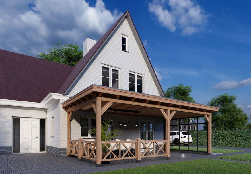 Trendhout Lucca Veranda 660x390 cm Foto von Trendhout Lucca Veranda 660x390 cm