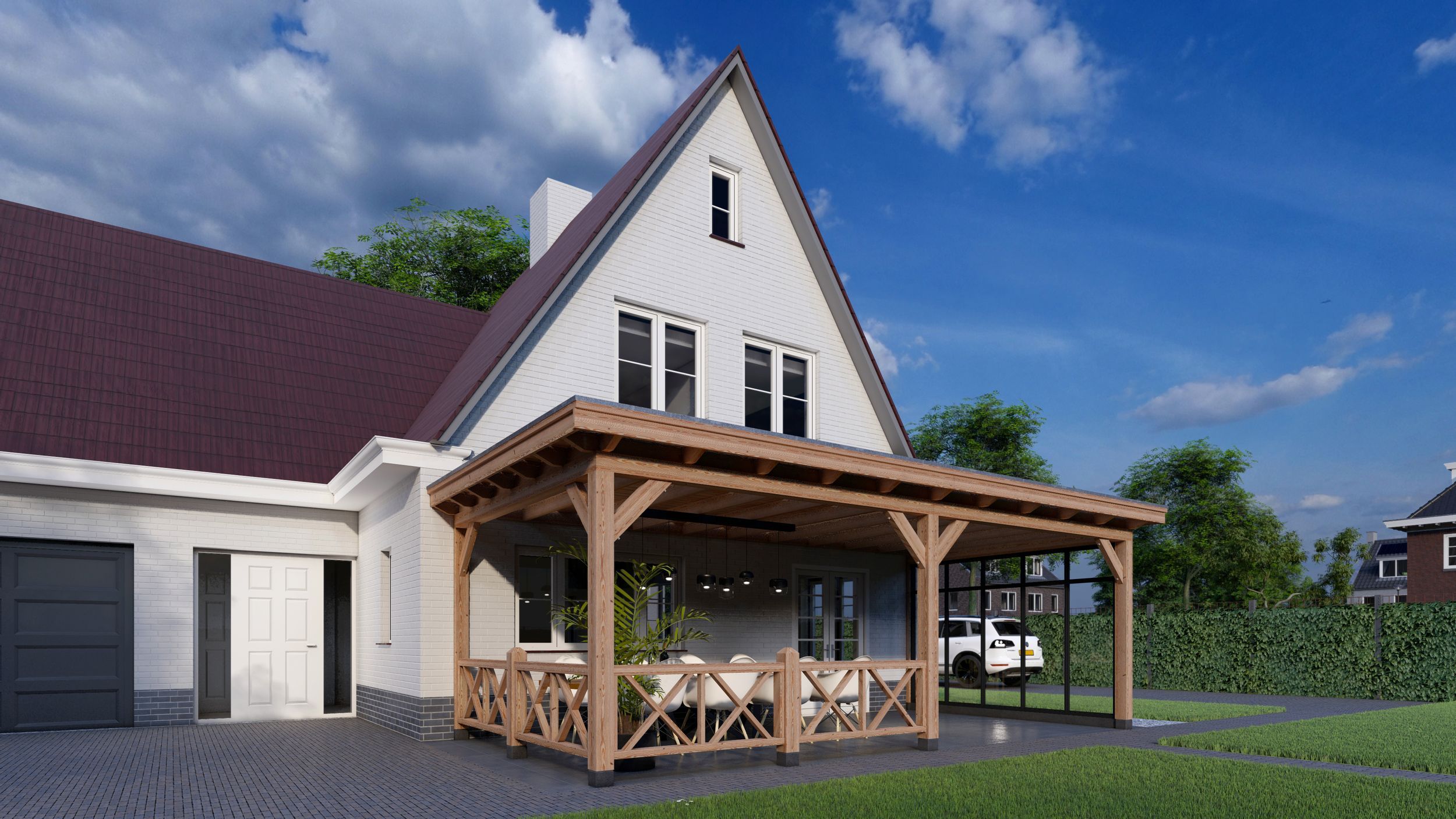 Foto van Trendhout aanbouwveranda Lucca