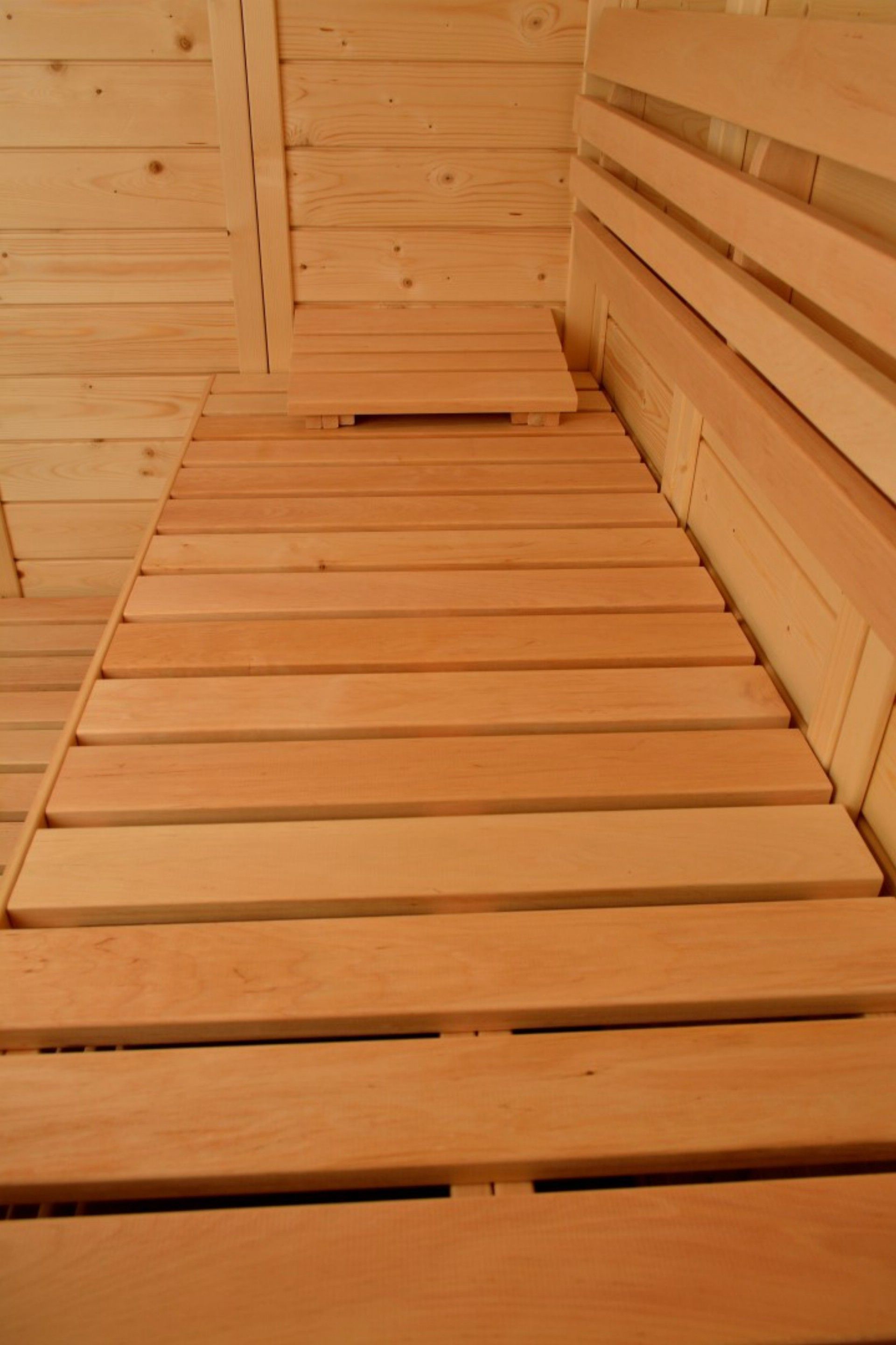 Foto van Azalp massieve sauna Luja 220x180 cm