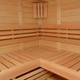 Foto van Azalp massieve sauna Luja 190x180 cm