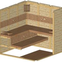 Foto der Azalp Massive Sauna Luja