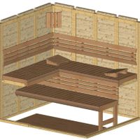 Foto der Azalp Massive Sauna Luja