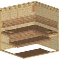 Foto van Azalp Massieve Sauna Luja