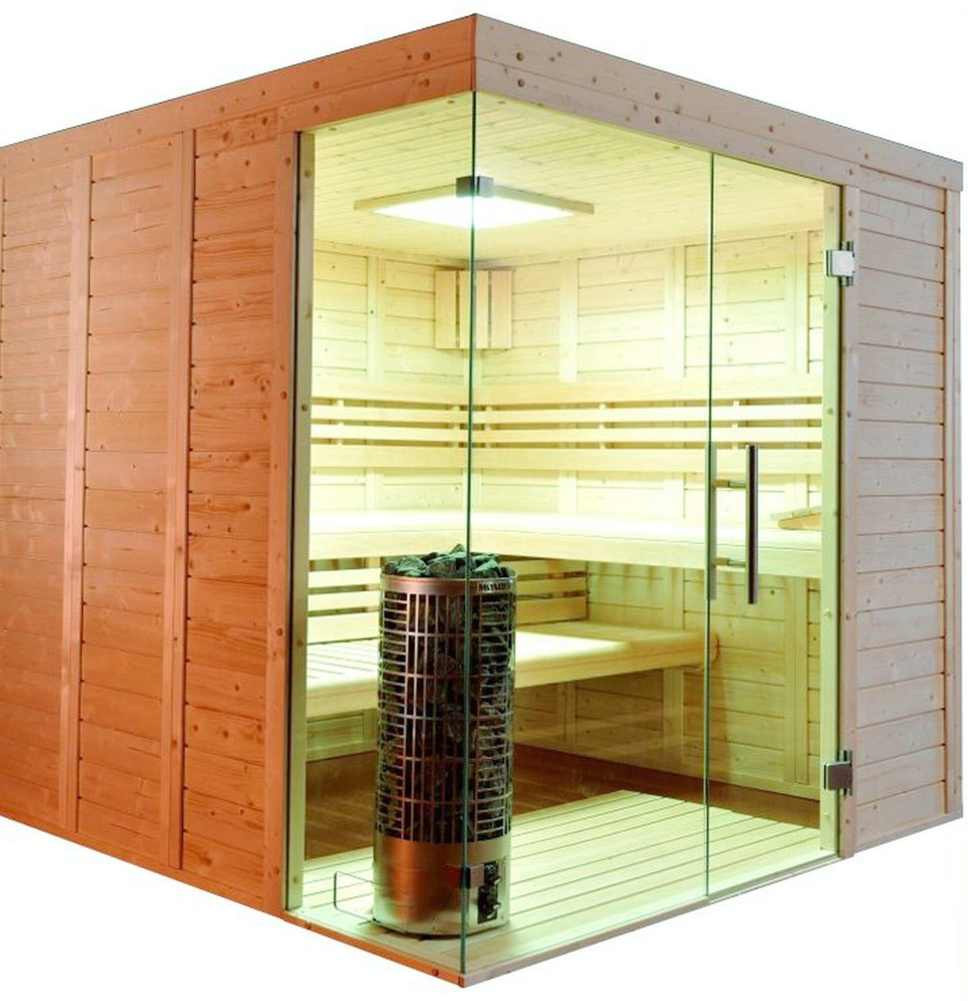 Foto der Azalp Massive Sauna Luja