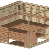 Foto der Azalp Elementsauna Lumen