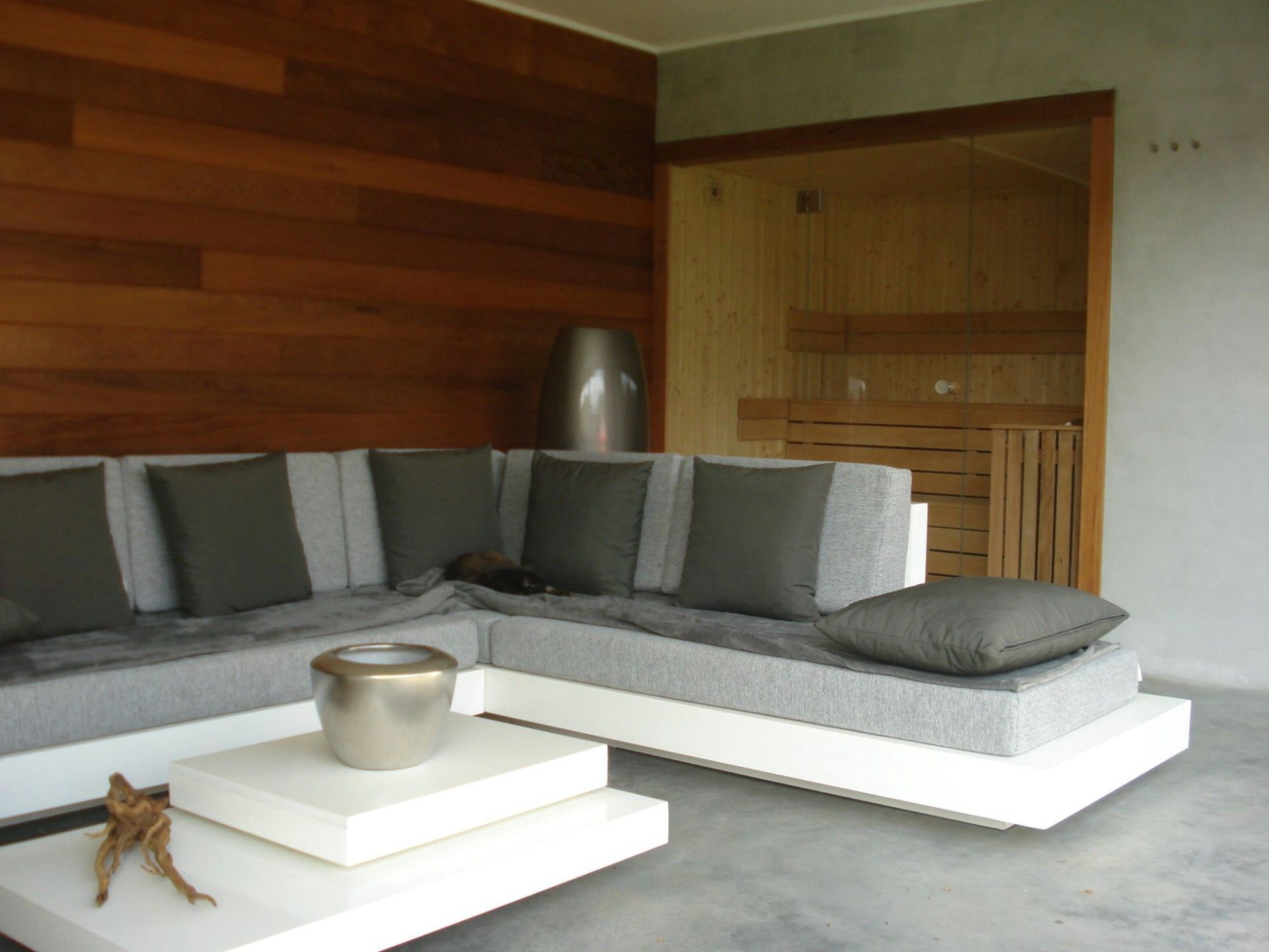 Foto van Azalp elementsauna Lumen 152x203 cm - vuren