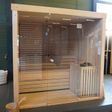Foto van Azalp elementsauna Lumen 203x203 cm - vuren - Showroom Model