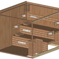 Foto der Azalp Elementsauna Lumen