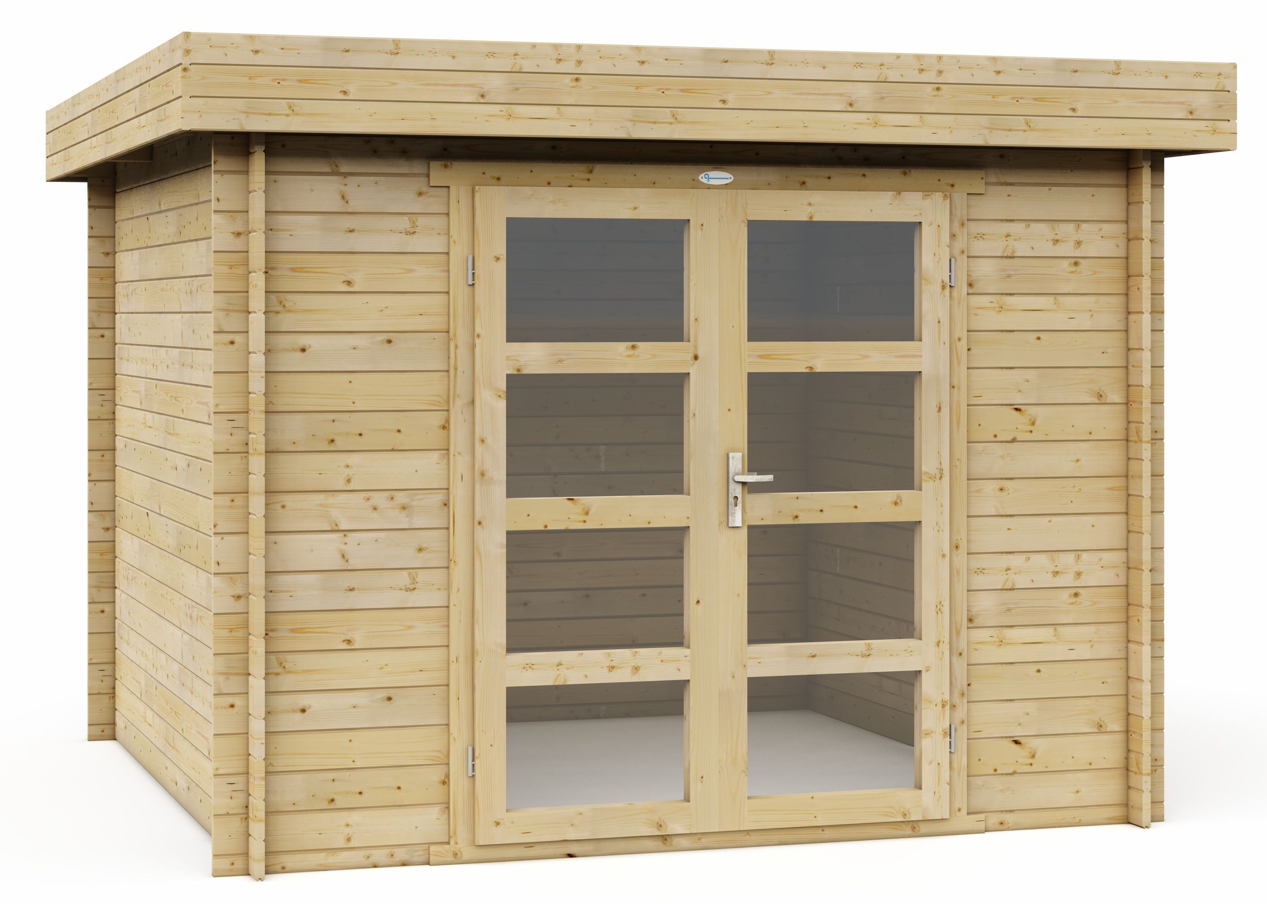 Foto van Interflex blokhut 330 M - geïmpregneerd